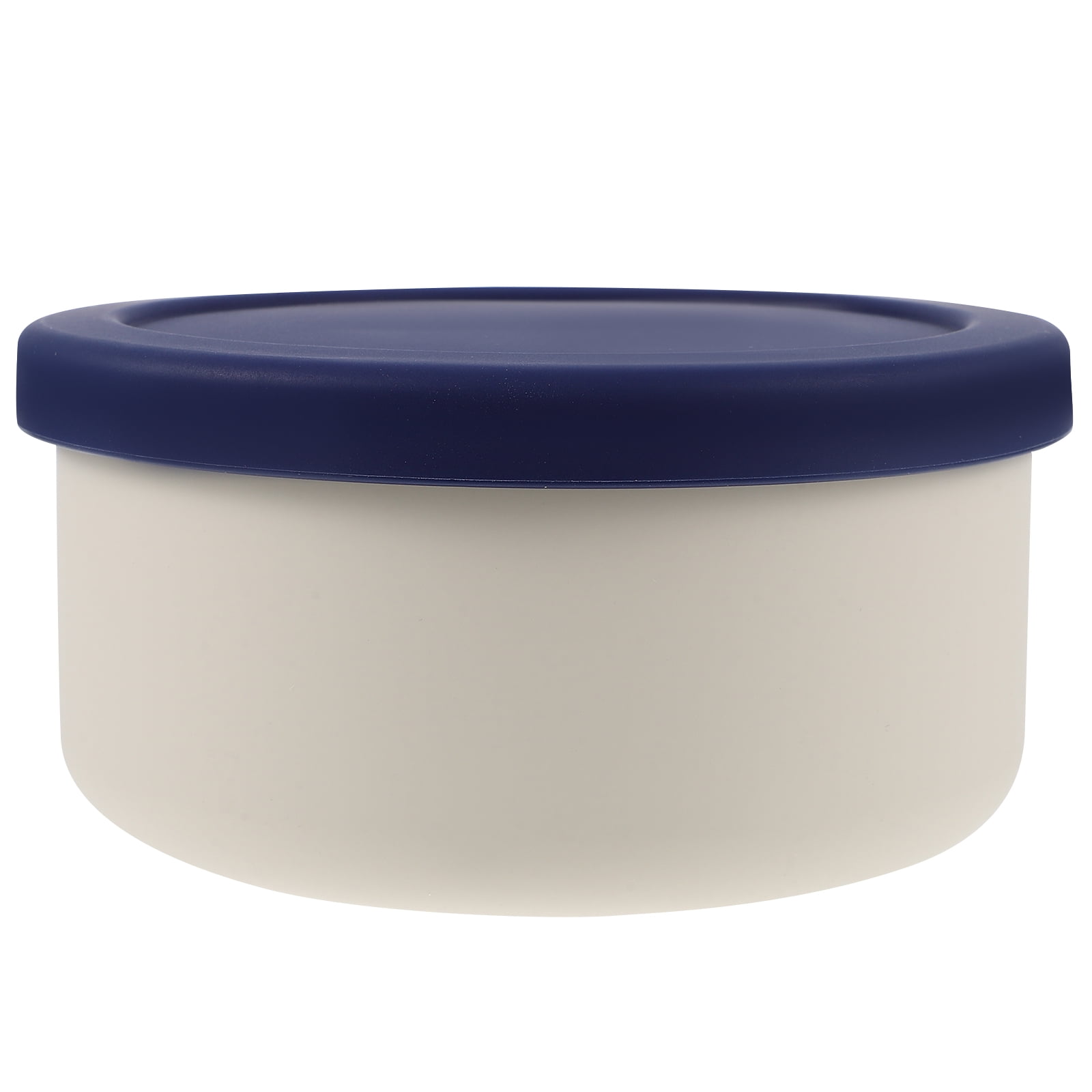 Stackable Silicone Pizza Dough Fermentation Container with Lid Crisper