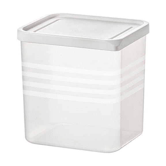 Stackable Snack Container with Lid Reusable BPA Free Condiment Dip Cheese Portable Lunchbox Travel 1pc 4.7in Clear