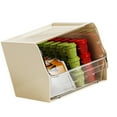 thumbnail image 1 of Stackable Snacks Storage Box Slanted Front Designs Wall Mountable PP Materials, 1 of 10