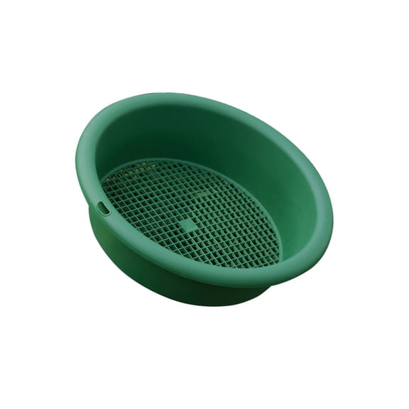 Stackable Soil Sifter Rustproof Screen for Gardening Prospecting Sifting Rock Dirt Potted Plant Mining