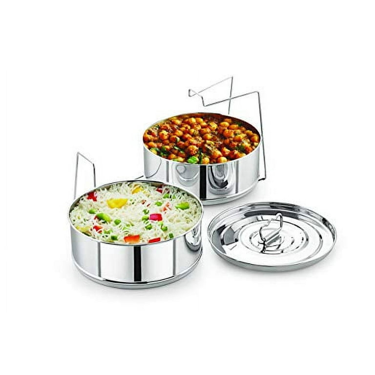 Instant Pot Insert Stackable Pans for 6 Qt / 8 Qt Pressure Cookers