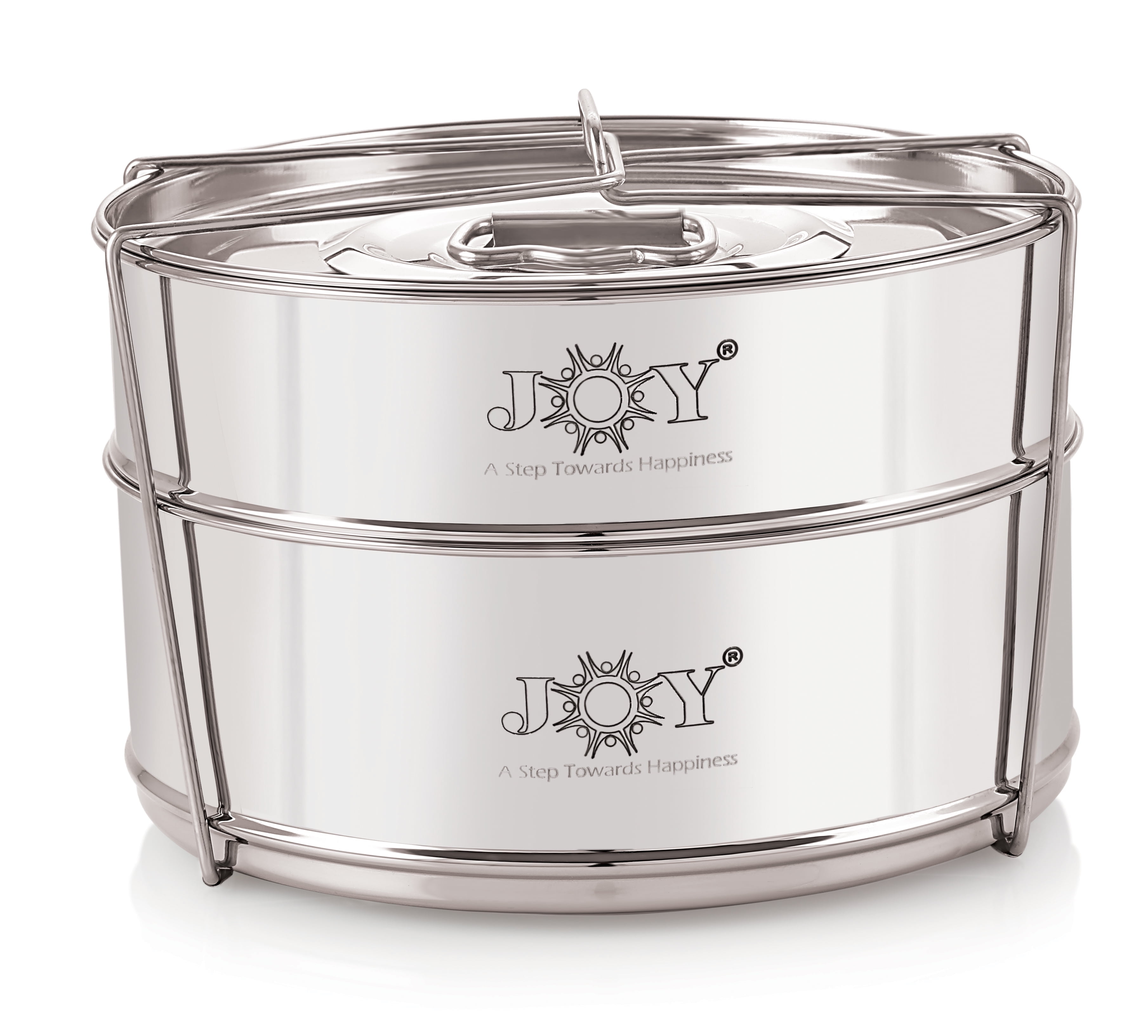 Stackable Stainless Steel Insert Pans - 8QT- Inserts for Instant Pot - Pan for Instapot - Accessories for Instant Pot- Size 8QT - Pressure Cooker Steamer Pan Accessories (8QT)