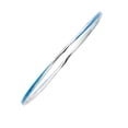 thumbnail image 1 of Stackable Sterling Silver Twisted Blue Enamel Bangle, 1 of 6