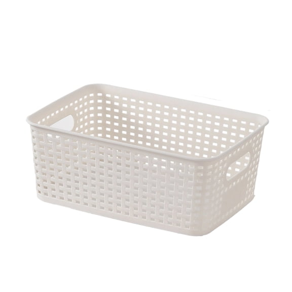 Stackable Storage Bin Breathable Grids Designs Bamboos Lid for Clothes Books Organizing