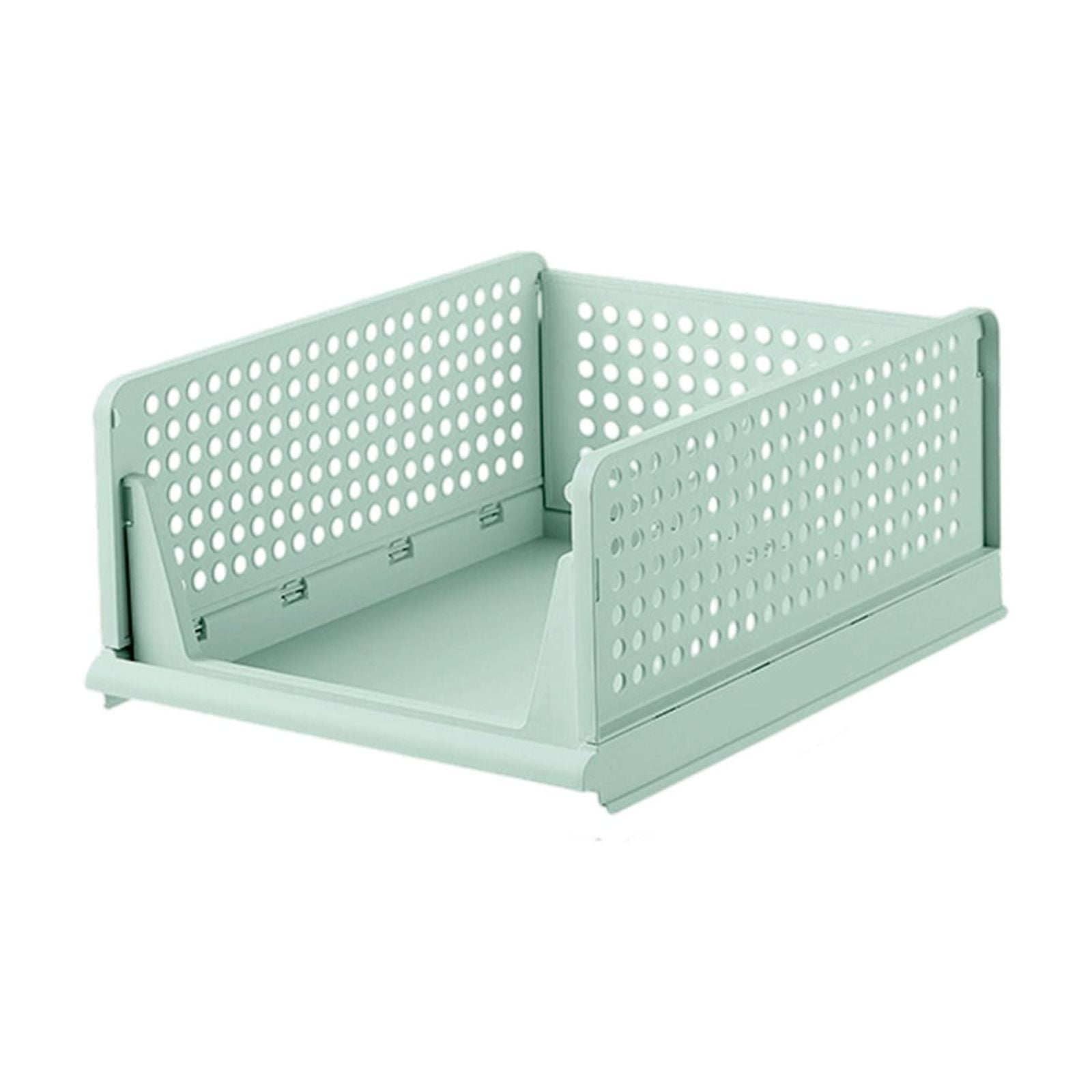 Stackable Storage Bins, Wardrobe Organizer Drawers, Foldable Plastic ...