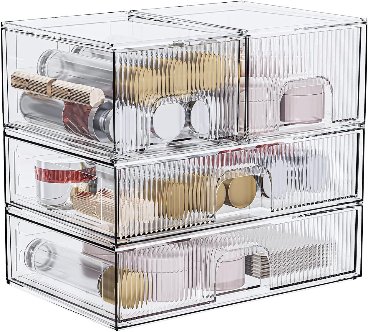 Stackable Storage Box, Organizer, Cosmetic Organizer for Cosmetics and ...