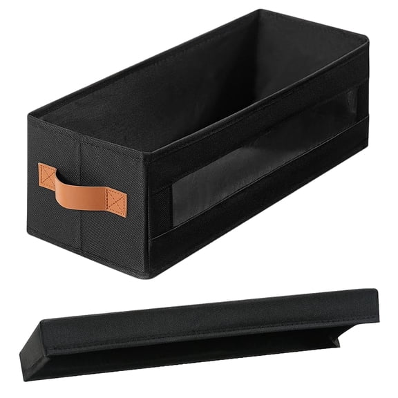 Stackable Storage Box With View Window Protective Lid Oxford Materials Holds 32 Discs For Media Organization