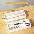 thumbnail image 1 of Stackable Translucent Plastic Pencil Box with Snap-Tight Lid for Office Supplies Storage Organizer 1 Count, 1 of 3