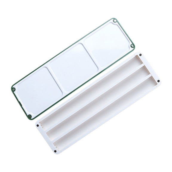 Stackable Watercolor Paint Box with Leakproof Lid Magnetic Plastic Watercolor Paint Container For Outdoor Painting