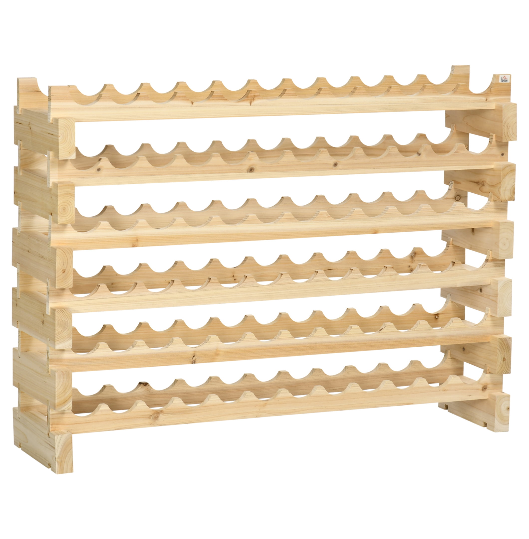 Stackable Wine Rack Modular Stackable Wine Rack 72 Bottle - Modular Wine Storage Shelves ...