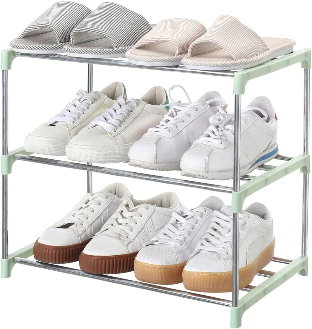 Stackable small shoe rack for entryway, hallway and closet, save ...