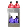 thumbnail image 1 of Stacked 2 Bay Fuel Jug Rack, 1 of 1