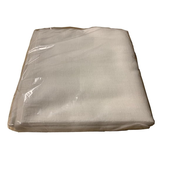Burlap Fabrics Stacked Cheesecloth Grade 90 - 6 x 6 Inch Bleached White Squares 100 Pack