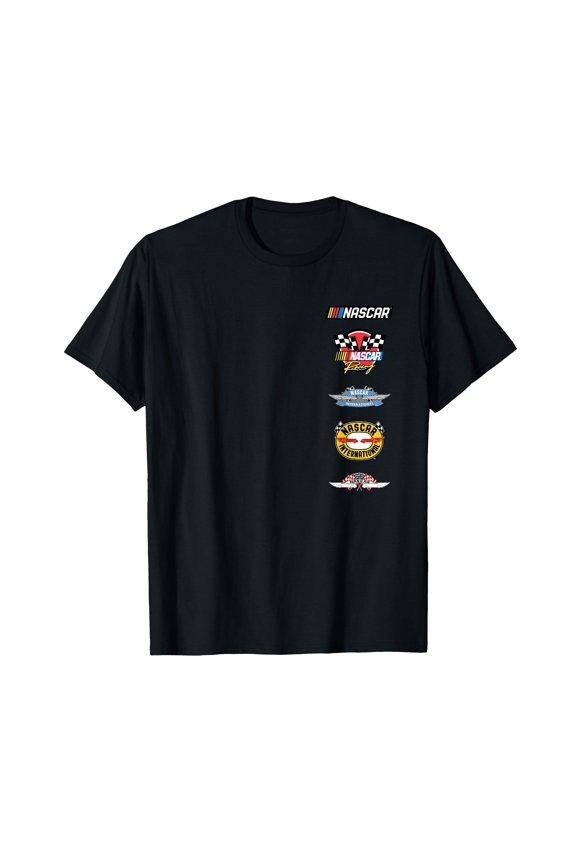 Stacked Historical Racing Logos T-Shirt