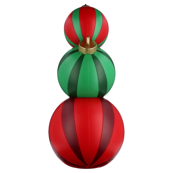 Stacked Ornaments Christmas Decoration, Red and Green, 36", by Holiday Time