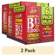 (2 pack) Stacker 2 B12 10,000 Energy Shot Acai Pomegranate, 2 fl oz, 6