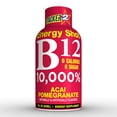 Stacker 2 B12 Energy Shot, Acai Pomegranate, 2 Fl Oz (Innerpack of 12