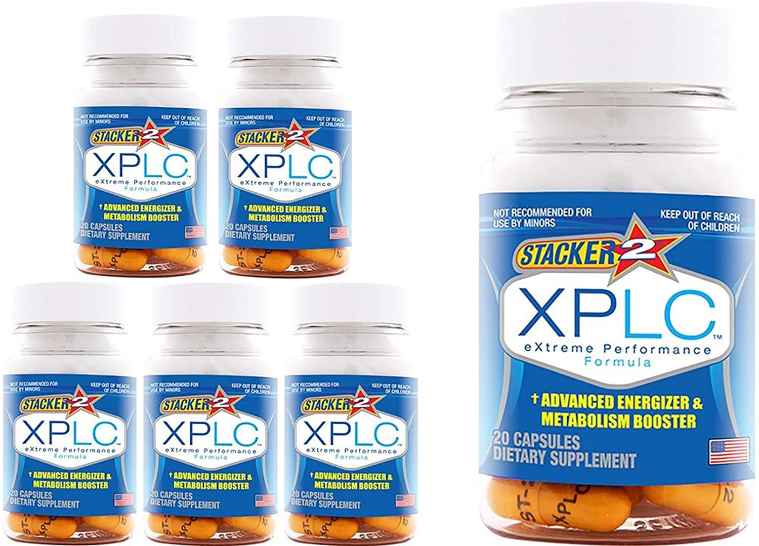Stacker 2 Energy Pills XPLC 20 CT Bottle (Each)