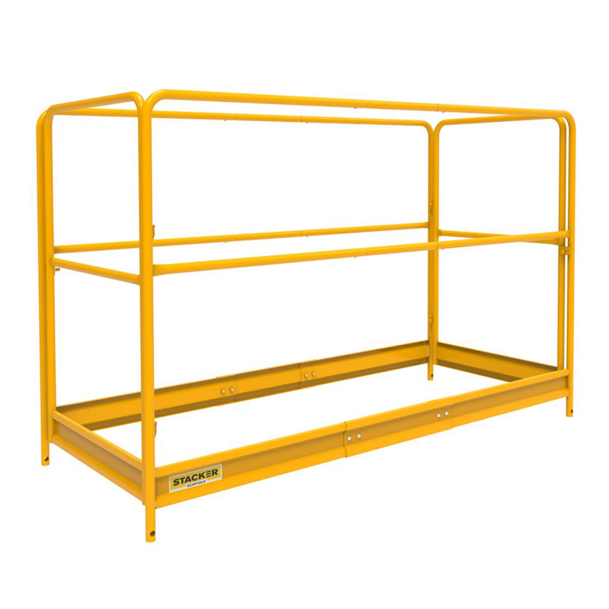 Stacker 6 Foot Guardrail System Accessory for Interior Scaffolding