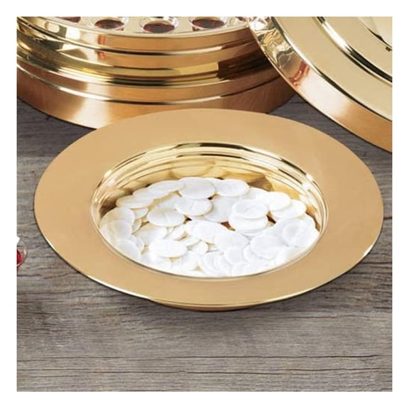 Stacking Bread Plate - Brass Finish