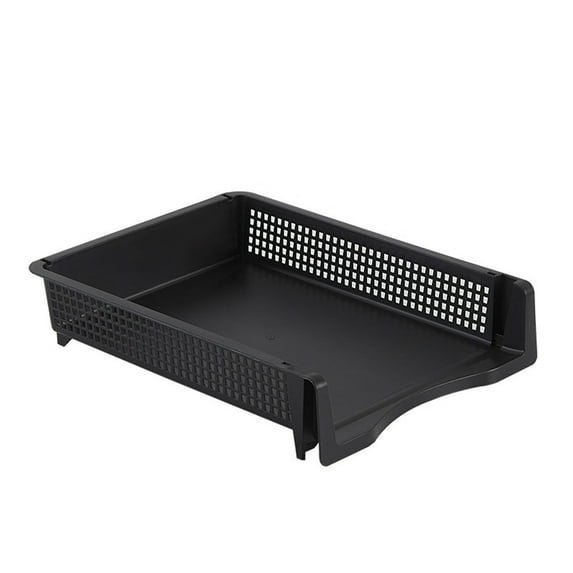 Stacking Document Tray Stackable Paper Letter Tray Desk Organizers Vertical Horizontal File Letter Tray Mail Baskets
