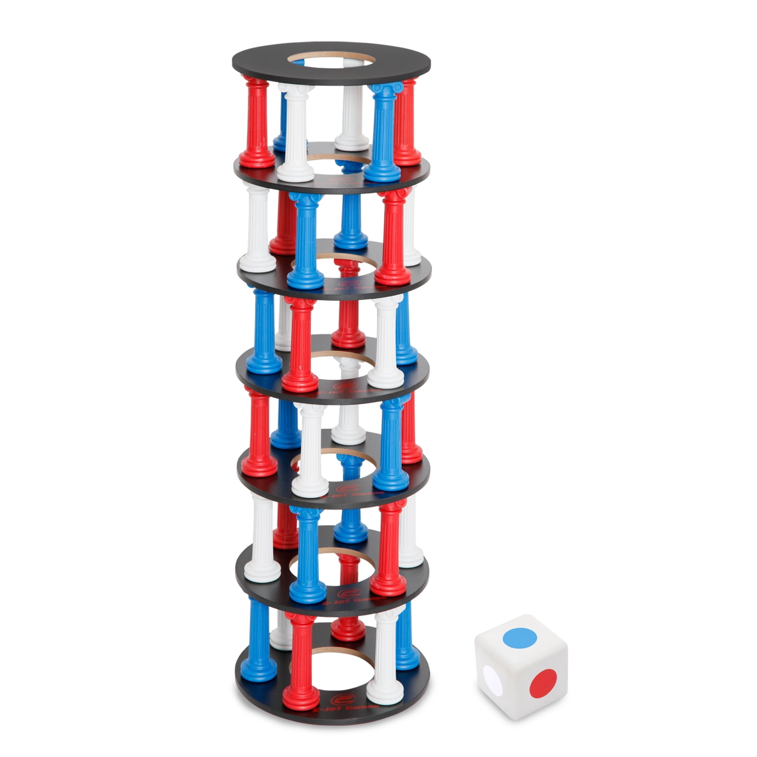 MOST Intense Game EVER!! Tetra Tower for 2-4 players #shorts #games  #shorts 