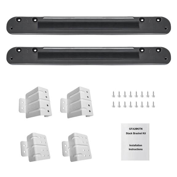 Stacking Kit Compatible with GE Washer Dryer Stack Bracket Kit,Fit For GE Washer GFW550 650 655 850 950 For GE Dryer GFD55 65 85 95, For 28 inch GE Washer and Dryer Stacking Kit Y101