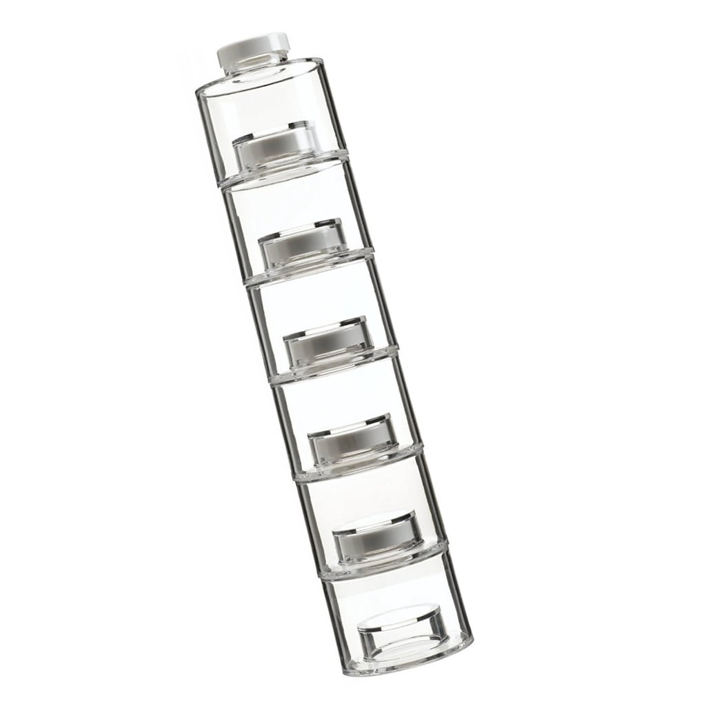 Stackable Modular Spice Containers Stacking Spice Containers Clear Visibility Space Efficient Kitchen ...
