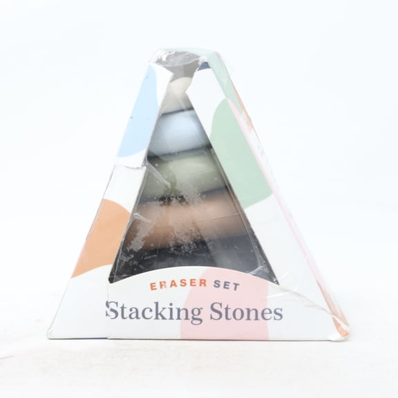 Stacking Stones: Eraser Set (Novelty Gift, Artist Gift, Writer Gift, Stocking Stuffer) (Other)