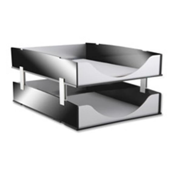 Stacking Supports- Aluminum- 4-ST- Black-Acrylic