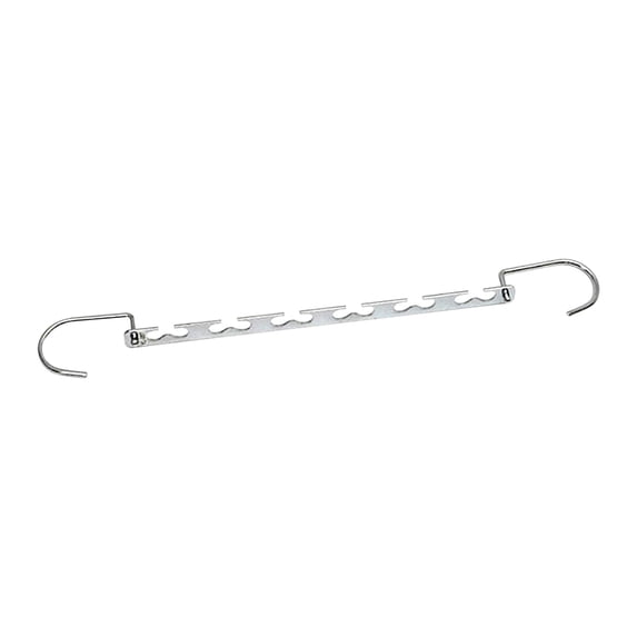 Stacking Wardrobe Hanger Multifunctional Folding Metal Drying Rack To Save and Organize Closet Space