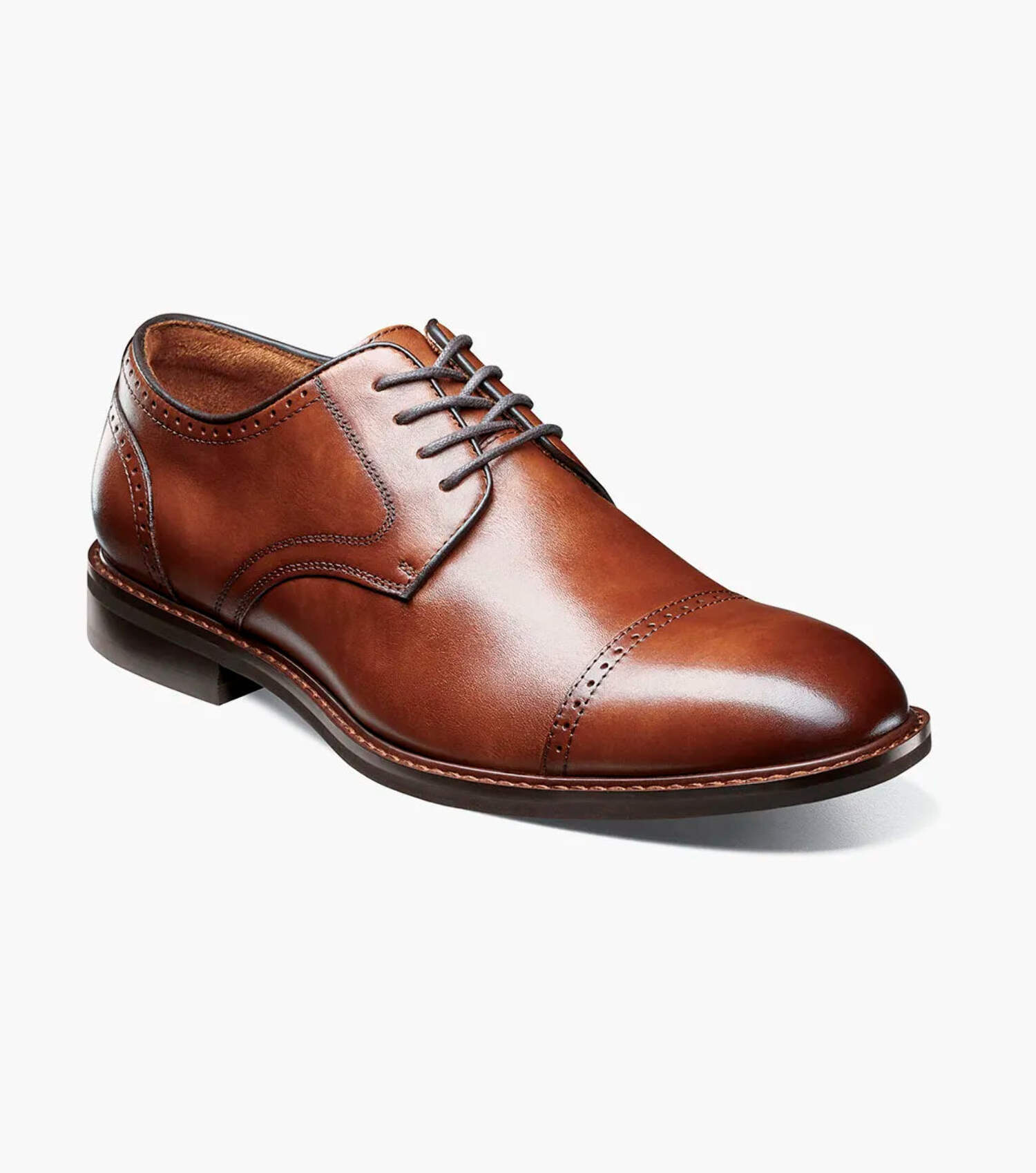 Stacy Adams Rich Brown Leather Oxfords Stacy Adams Mens Score Casual Dress Shoes Bealls Florida main image 3