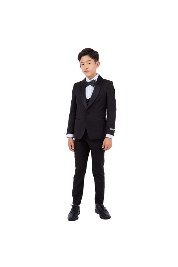 Stacy Adams Black 5 pc Tuxedo