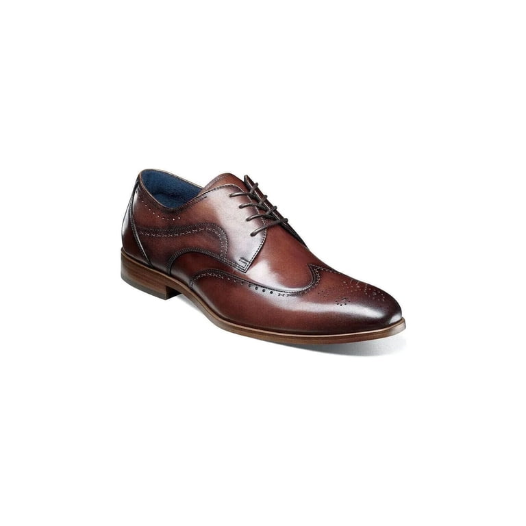 Stacy Adams Brayden Wingtip Oxford Shoes Smooth Leather  display picture 2