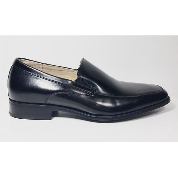 Stacy Adams Bryson Mens Black Leather Slip-On Loafer 24671, Black - Size 9.5M US