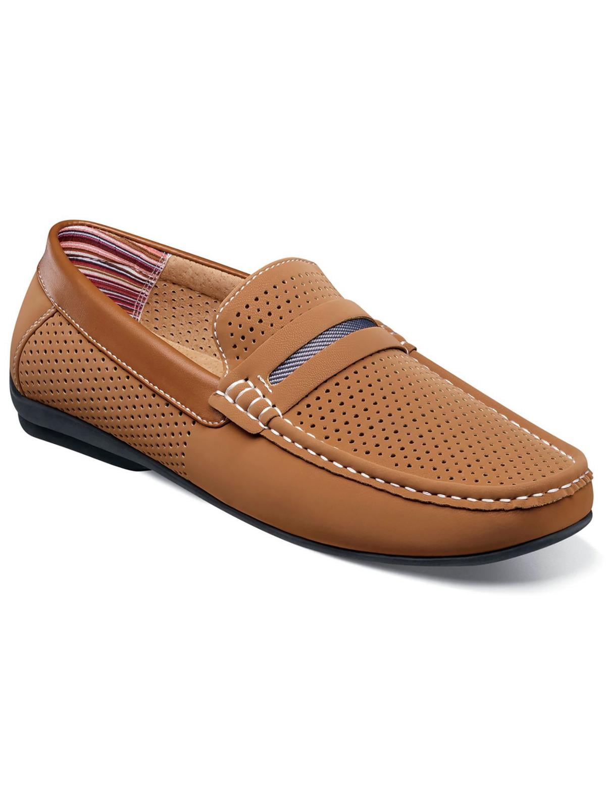 Stacy Adams Mens Savian Velour Slip-on Loafer - Italy