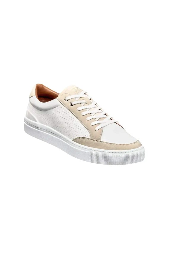 Dorian Moc Toe Lace-Up Sneaker White 25749-100