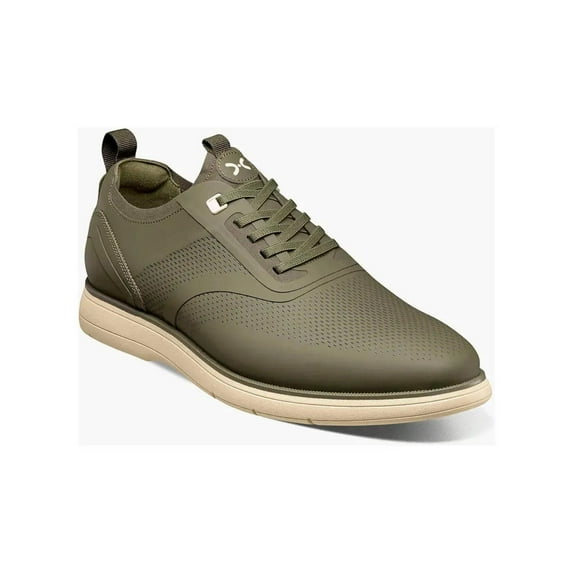 Stacy Adams Everidge Plain Toe Sneaker Comfortable Olive 25689-303