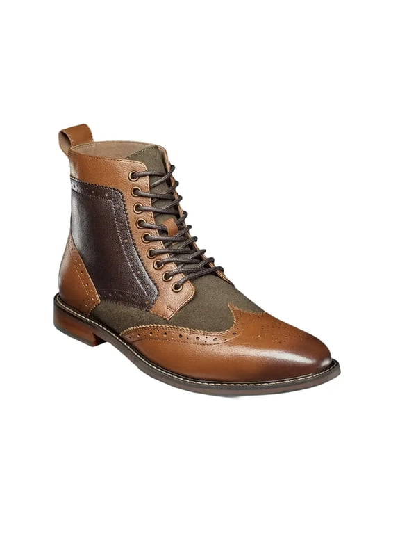 Finnegan Wingtip Lace-Up Boot Olive Multi 25427-302