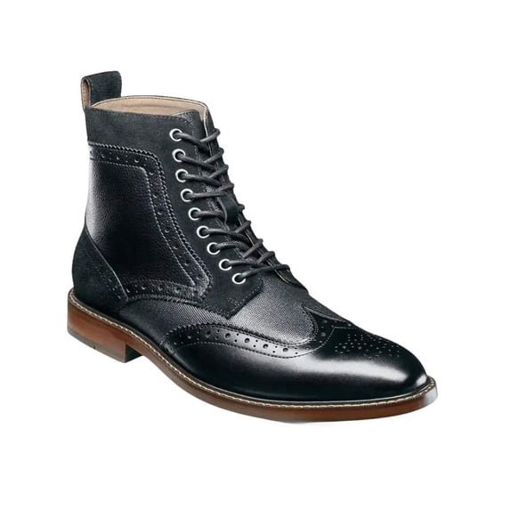 Stacy Adams Men's Finnegan Wingtip Boot Fashion 009-7.5