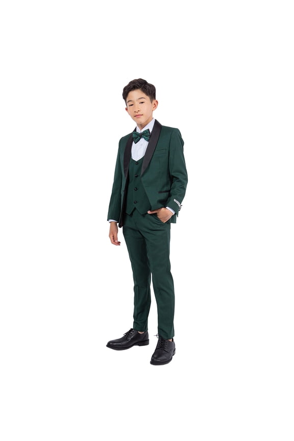 Stacy Adams Green 5 pc Tuxedo