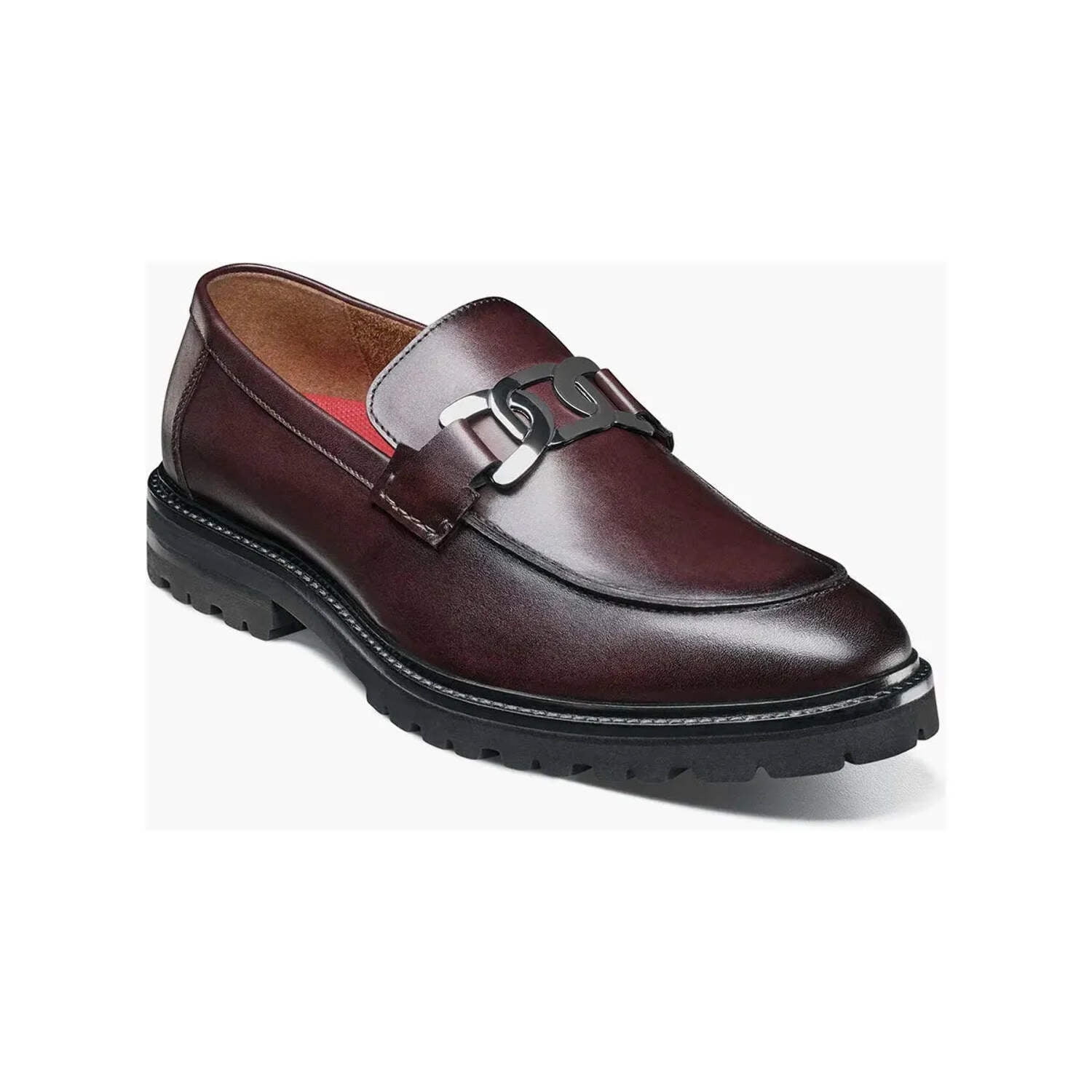 Stacy Adams Mens Hale Moc Toe Bit Slip On Loafers - Walmart.com