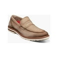 thumbnail image 1 of Stacy Adams Hopkins Moc Toe Penny Slip-On Shoes Sand 25708-269, 1 of 7