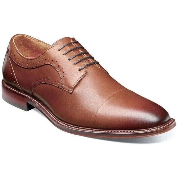 Stacy Adams Kallum Cap Toe Oxford Men's Formal Shoes Chocolate 25488-202