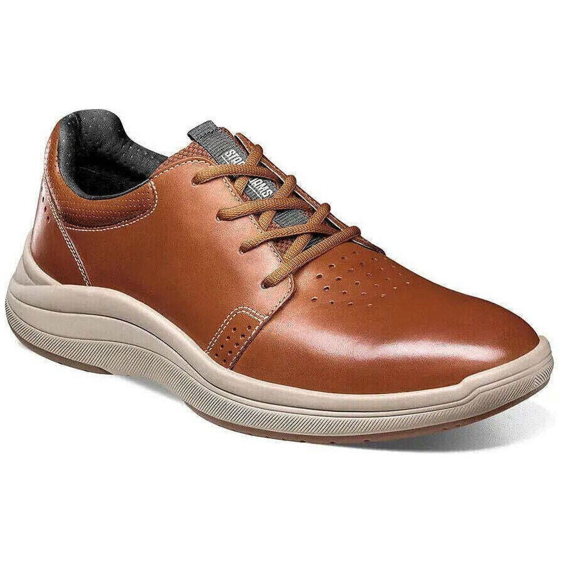 Stacy Adams Lennox Plain Toe Lace Up Casual Walking Shoes Cognac 25573 225 Walmart