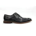 thumbnail image 1 of Men's Stacy Adams Macarthur Black Leather Wingtip Dress Shoes 25489-005, 1 of 7