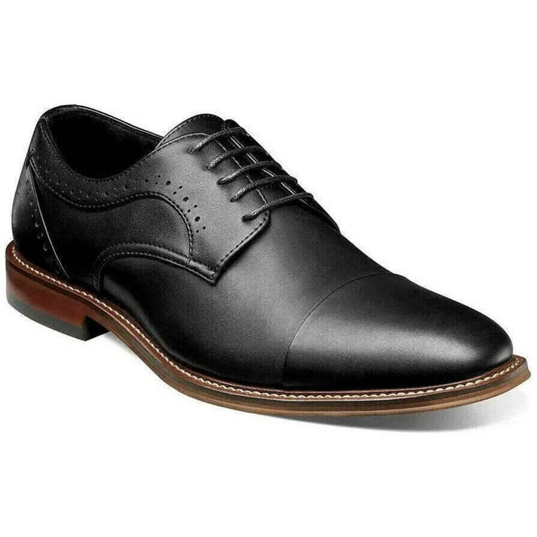 Stacy Adams Men’s Dress Shoes 11.5M Black Cap Toe Oxford Lace Up Formal Leather Bryant Cap Toe Oxford Men main image 2