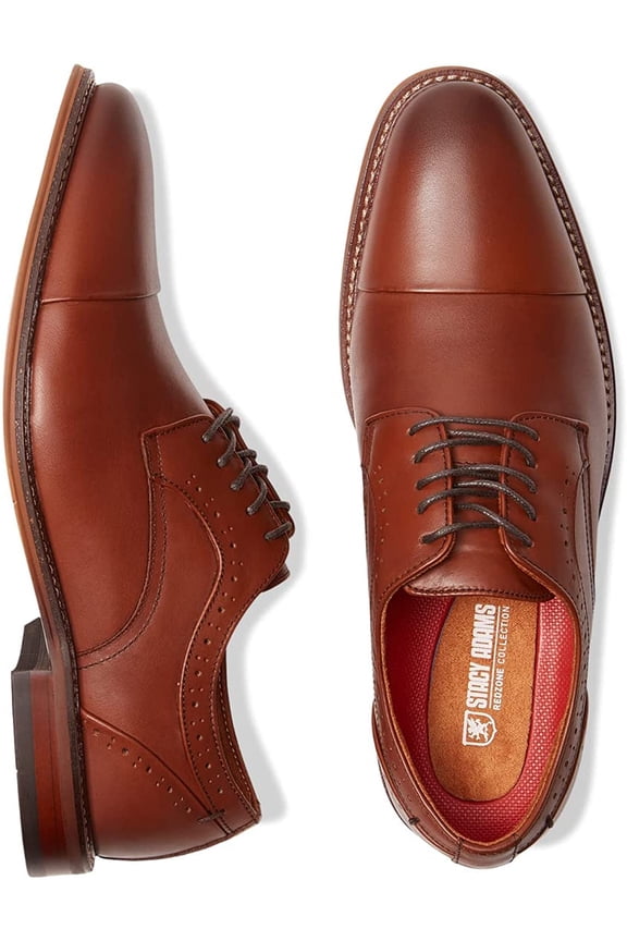 Kallum Cap Toe Oxford Men's Formal Shoes Chocolate 25488-202