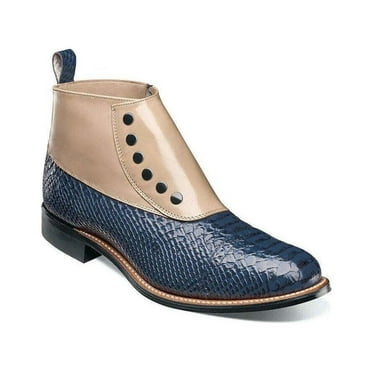 Stacy Adams - Madison Cap Toe Boot - White - 00015-100