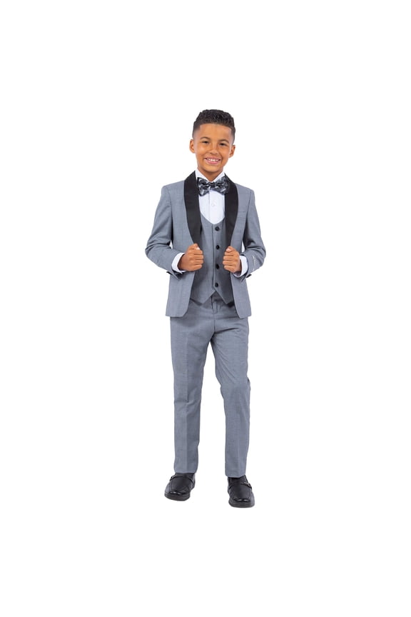 Stacy Adams Medium Grey 5 pc Tuxedo